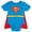 Superman Blue Red, variant on DC Comics Justice League Baby Boys' Cosplay 2-Piece Bodysuit and Cape Set Batman Charcoal Grey