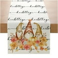 thumbnail image 3 of Christmas Gifts Clearance! SHENGXINY Fall Thanksgiving Table Runner Clearance Hot Selling Thanksgiving Pumpkin Table Flag Living Room Table Decoration Linen Material Table Flag F, 3 of 3