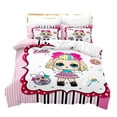 thumbnail image 2 of Ensemble de Literie Surprise Doll, Impression 3D, Housse de Couette, Microfibre Douce, Housse de couette-ZJKDGJKJ, 2 of 3