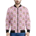 thumbnail image 3 of Chaquetas con cremallera y estampado 3D de Corgi de dibujos animados para hombres y niños, sudadera con estampado de mascotas y perros, chaqueta bomber informal de calle, abrigo de manga larga, 3 of 5