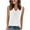 White-02, variant on Mittory Tank Top for Women Trendy V Neck Camisole Top Loose Fit Sleeveless Blouse Summer Vacation Outfits Plain Shirts