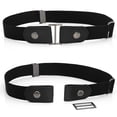 thumbnail image 2 of DPTALR Ceinture Élastique Grand en Cuir Imprimé pour Femmes, 2 of 2