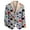 Gray #36, variant on DORKASM Christmas Blazer for Men Lapel All‑over Christmas Print Jacket Long Sleeve Pine Cone Print Jackets Fall Winter Comfy Ornament Print Coats Navy S