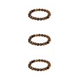 thumbnail image 1 of Minnieouse Tiger Eye Bracelet Wear-resistant Natural Stone Elastic Round Bracelets Bead Energy Rope Jewelry for Women Type1, 1 of 6