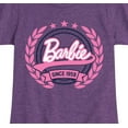 thumbnail image 3 of Barbie - Barbie Seal  - Girls Fitted Short Sleeve Graphic T-Shirt, 3 of 5