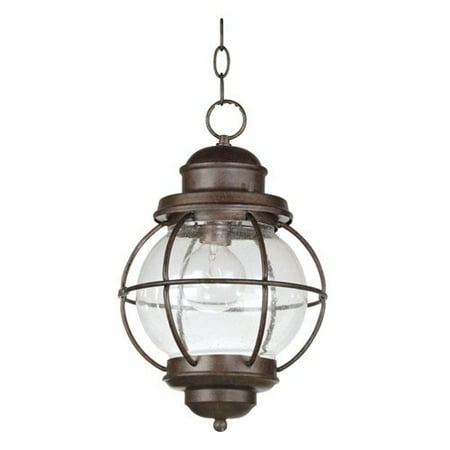 Kenroy Home Hatteras Outdoor Hanging Lantern - 15H in. Gilded Copper
