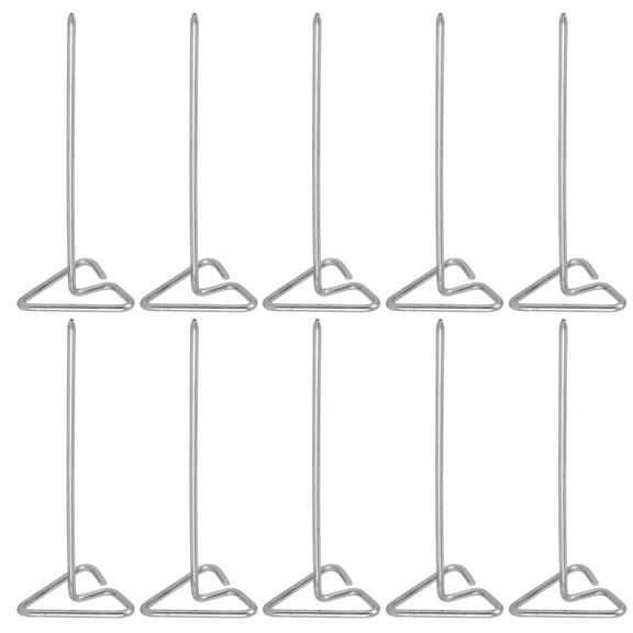 KAKOWELY BBQ Meat Skewer Kebab Skewers Stainless Steel 10Pcs