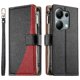 thumbnail image 1 of Funda cartera GANGXUN para Xiaomi Poco M6 Pro 4G , cuero PU con tarjetero, cremallera, correa de mano, soporte y protección 1231°, 1 of 6