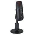 thumbnail image 2 of USBStreamingCondensadorMicrófonoNegro1pcPatrón supercardioidecompacto,soporte inclinable, 2 of 4