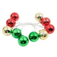 thumbnail image 5 of Hariumiu Santa Head Rope Lights Christmas Led Lights Santa Claus Theme Waterproof Connectable Replaceable Light Housing Hanging Lights for Weddings Parties, 5 of 6