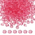 thumbnail image 1 of Paquete de 50 Rocas de Hielo Falsas, 18x25mm Gemas Acrílicas Trituradas Falsas para Rellenos de Jarrones/Acuarios/Manualidades de Bricolaje [Rojo Vino], 1 of 6