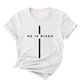thumbnail image 3 of Camisetas de Cuello de Tripulación de Manga Corta para las Mujeres Cartas de Impresión de Pascua Camiseta de Manga Corta, Spandex de Poliéster, 3 of 5