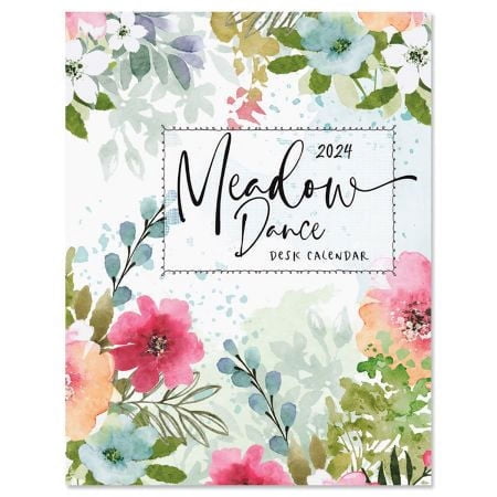 Current Meadow Dance Desk Planner and Calendar, Monthly Calendars for Kitchen and office, 11" x 17"