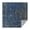 White-2, variant on 42x42in(107x107cm) Square Tablecloth, Waterproof Polyester Table Cover, Wrinkle Resistant & Washable Fabric for Dining, Kitchen, Picnic, Denim Jean Print
