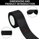 thumbnail image 2 of 2025 Latest Model 4cm Wide Black Satin Ribbon Solid Fabric Ribbons Roll for, 2 of 5