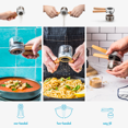 thumbnail image 4 of Dreamfarm Ortwo 1-or-2 Handed Pepper & Spice Grinder, 4 of 11