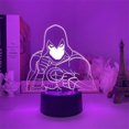 thumbnail image 4 of Luz LED nocturna Moons Knights 3D que cambia de color para niños, 4 of 5