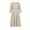 Beige#linen casual summer dresses for women, variant on SZJXBUY Summer Dresses for Women Linen Flowy Early Spring Ruffled Maxi Dresses Long Sleeve Crew Neck Midi Dress for Beach Vaction Orange,L