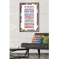 thumbnail image 2 of The United States Of America - Constitution Preamble Wall Poster, 22.375" x 34", Framed, 2 of 3