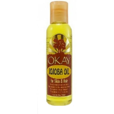 Okay Jojoba Oil for Hair & Skin, 2 oz (Pack of 2)