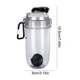 thumbnail image 3 of MMJ Shaker Bottle 650ml Protein Powder Mixing Cup with Ball and Scale Portable for Gym Fitness Exercise, 3 of 7