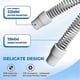 thumbnail image 5 of 2-Pack Universal CPAP Tubing - 6ft Hose Compatible with Respironics & ResMed Machines, 5 of 5