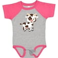thumbnail image 3 of Inktastic Cute White Holstein Cow with Brown Spots Boys or Girls Baby Bodysuit, 3 of 5