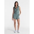 thumbnail image 3 of Avia Women's Scubaknit Romper, Sizes XS-4X, 3 of 7