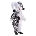 thumbnail image 1 of Muñeca de payaso de porcelana de 23 cm con hermoso atuendo y cerámica, regalo para coleccionistas amantes de los payasos, accesorios de Halloween, decoración, 1 of 8
