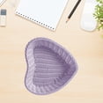 thumbnail image 5 of Taicans Heart Shaped Storage Basket,Large 23.6 Inch Woven Rattan Look Desktop Organizer,Remote Control & Candy Holder,Jewelry Decorative Box for Wedding,Home Decor,Party, 5 of 6