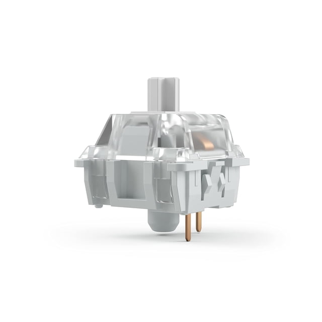 Interruptores mecánicos para teclado Glorious Gateron Clear, 120 unidades, 35 g