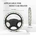thumbnail image 2 of Kdxio Fairy Flower Print Elastic Stretch Steering Wheel Cover,Auto Steering Wheel Cover,15 Inch Anti-Slip,Warm in Winter and Cool in Summer,Fit Suvs,Vans Cars,Trucks, 2 of 7