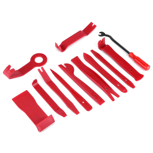 12Pcs Car Audio Trim Removal Kit Reduce Scratches Professional Tool Set for Installing and Removing