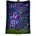 thumbnail image 1 of LHSHID 18th Birthday Gifts for Girls Gifts for 18 Year Old Girl 18 Year Old Girl Birthday Gifts Blanket 18 Birthday Gifts for Girls 18th Birthday Gifts Daughter Birthday Gift 50x60in, 1 of 6