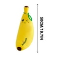 thumbnail image 3 of Banana Pillow Plush Toy, Super Soft Stuffed Animal for Kids - Cute Cuddle Companion for Sleep & Play, Kawaii Home Decor, Gift for Boys and Girls B, 3 of 5