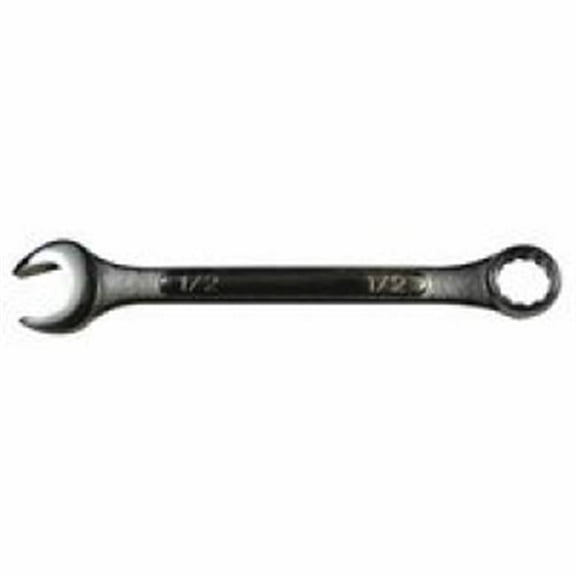 Combination Wrench, 7/8 in Opening, 11-1/2 in OAL, 12-Point, Nickel Chrome Plated Finish