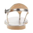 thumbnail image 2 of DKNY Womens Solar Metallic Flat Thong Sandals, 2 of 3