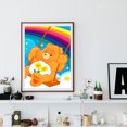 thumbnail image 3 of Care Bear DIY Diamond Painting Kits Full Round Drill Home Wall Decor Art Craft Sywqhk Decoración hogareña, 3 of 9