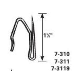 Heavy Duty Offset Pin On Drapery Hooks 14 Hooks Per Pack