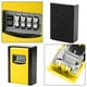 thumbnail image 1 of Caja de almacenamiento de llaves, combinación de 4 dígitos Contraseña Caja de llaves de seguridad Cerradura de combinación de seguridad Instalación sin esfuerzo VoborMX herramienta, 1 of 8