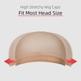 thumbnail image 2 of Desnudo neutro, gorros de red para peluca, gorro de peluca unisex, gorros de peluca para hombres y mujeres, 2 of 5