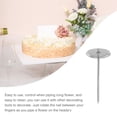 thumbnail image 2 of 4Pcs Stainless Steel Cake Cupcake Decor Tools Flower Nails Decorating Nail Tool for Icing Flowers Making, 2 of 9