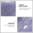 thumbnail image 3 of unbranded 3Ud Cojín Acolchado Para Asiento De Inodoro En Poliéster Con Aislamiento Térmico Y Lavable, 3 of 6