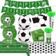thumbnail image 1 of wonima02 Soccer Party Decorations Birthday Suppiles with Soccer Plates Napkins Cups Banner Tablecloth for Sport Theme Birthday Party Decor, 1 of 1