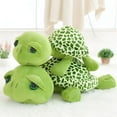 thumbnail image 3 of BESTSKY Plush Turtle Stuffed Animal Toys Big Eyes Sea Turtle Tummy Hugging Gift for Kids, 3 of 7