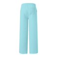 thumbnail image 5 of Wide Leg Sweatpants Women Low Waisted Drawstring Pants Love Heart Graphic Baggy Pants With Pockets Workout Trousers, 5 of 6