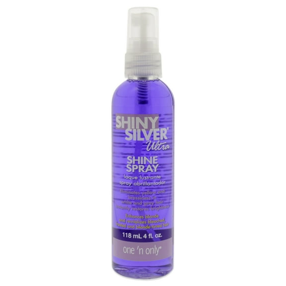 One n Only Shiny Silver Ultra Shine Spray 4 oz Hair Spray