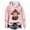 Pink, variant on Christmas Sweatshirt Cow Print Tops Festive Western Graphic Pullover for Cozy Fleece Hoody Casual Holiday Style Oversized Hoodies for Women Black L