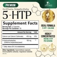thumbnail image 3 of 5 Hydroxytryptophan Capsules - 180mg per Serving 5 HTP Supplement Plus Calcium for Brain Health & Sleep Support, Extra Strength Griffonia Simplicifolia 5-HTP Formula, 5HTP, USA Bottled - 60 Capsules, 3 of 10