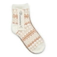 thumbnail image 2 of No Boundaries Cozy Socks, 2-Pack, Women's, Sizes 4-10, 2 of 4